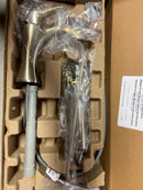 Moen 6903BN Voss Single Handle Single Hole Bathroom Faucet - Valve Included - Brushed Nickel