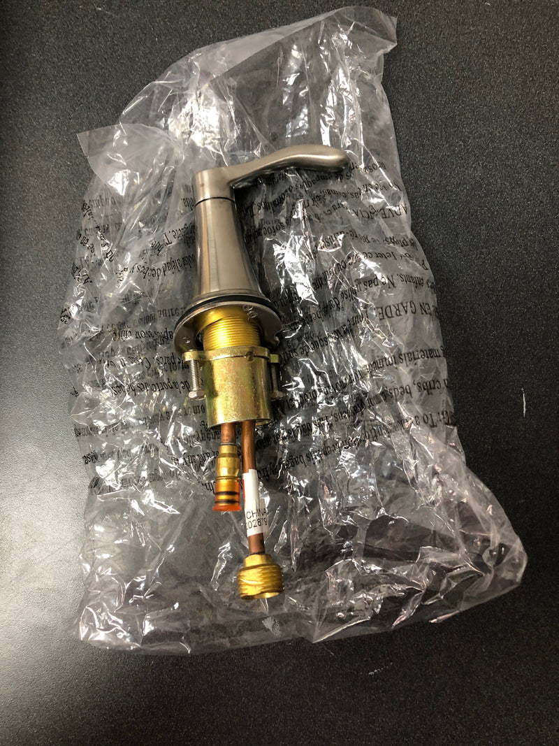 Miseno MNO311BNP Bella Widespread Bathroom Faucet - Includes Brass Pop-Up Drain Assembly - PVD Brushed Nickel