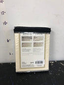 ALLEN + ROTH LIGHT FILTERING HARLOW 84" IVORY TIE TOP CURTAIN