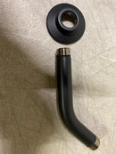 Kohler K-7395-BL 5-3/8" Wall Mounted Shower Arm and Flange - Matte Black