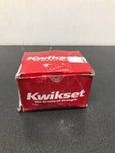 Kwikset 158SQT-514 Halifax Keyed Entry Single Cylinder Deadbolt - Iron Black