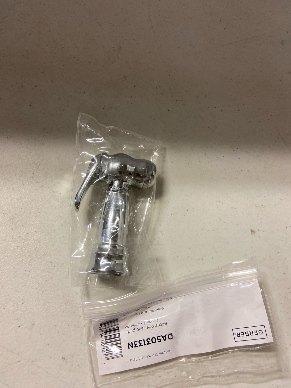 Gerber DA503133N Replacement Side Spray Head for Gerber Kitchen Faucets - Chrome