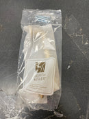 Belwith Keeler B077948BGB Urbane 5-1/16" Center to Center Industrial Vintage Pipe Style Cabinet Handle / Drawer Pull - Brushed Golden Brass