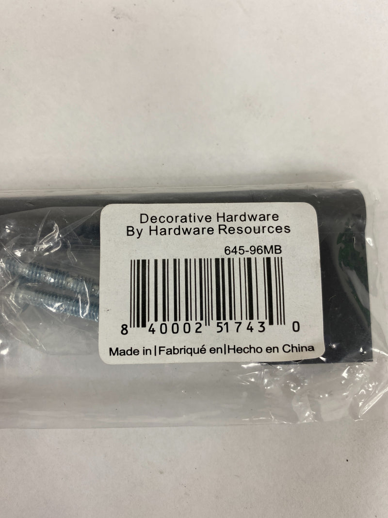 Elements 645-96MB Knox 3-3/4 Inch Center to Center Handle Cabinet Pull - Matte Black