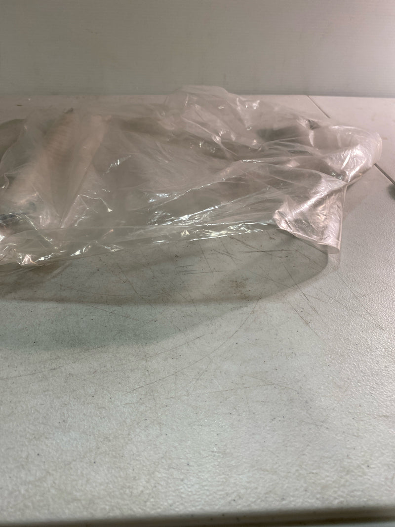 Jeffrey Alexander 845-12BG Dominique 12" Center to Center Sleek Square Bar Appliance Pull / Appliance Handle - Brushed Gold