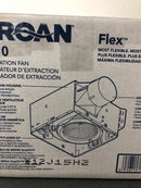 Broan A110 InVent Series 110 CFM 3 Sone Ceiling Mounted HVI Certified Bath Fan - White