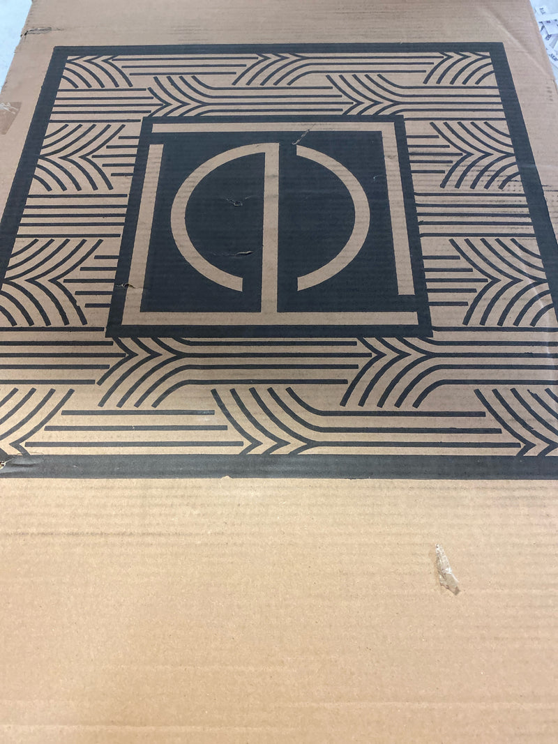 Elegant Lighting MR42036BK Monet 20" W x 36" H Contemporary Rectangular Metal Framed Bathroom Wall Mirror - Black