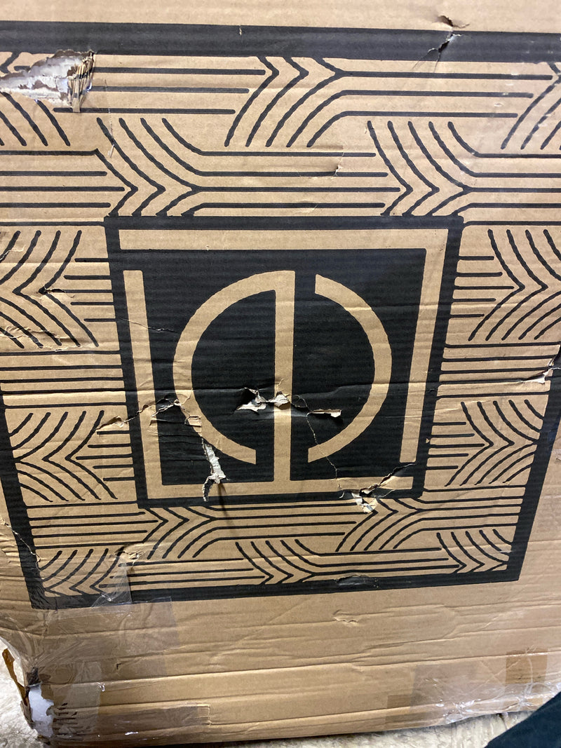 Elegant Lighting MR42436BR Eternity 24" W x 36" H Modern Rectangular Framed Bathroom Wall Mirror - Brass