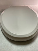 Kohler K-75796-RL-0 Cachet Elongated Closed-Front Toilet Seat with Quiet-Close, Grip-Tight Bumpers, and Night Light - White