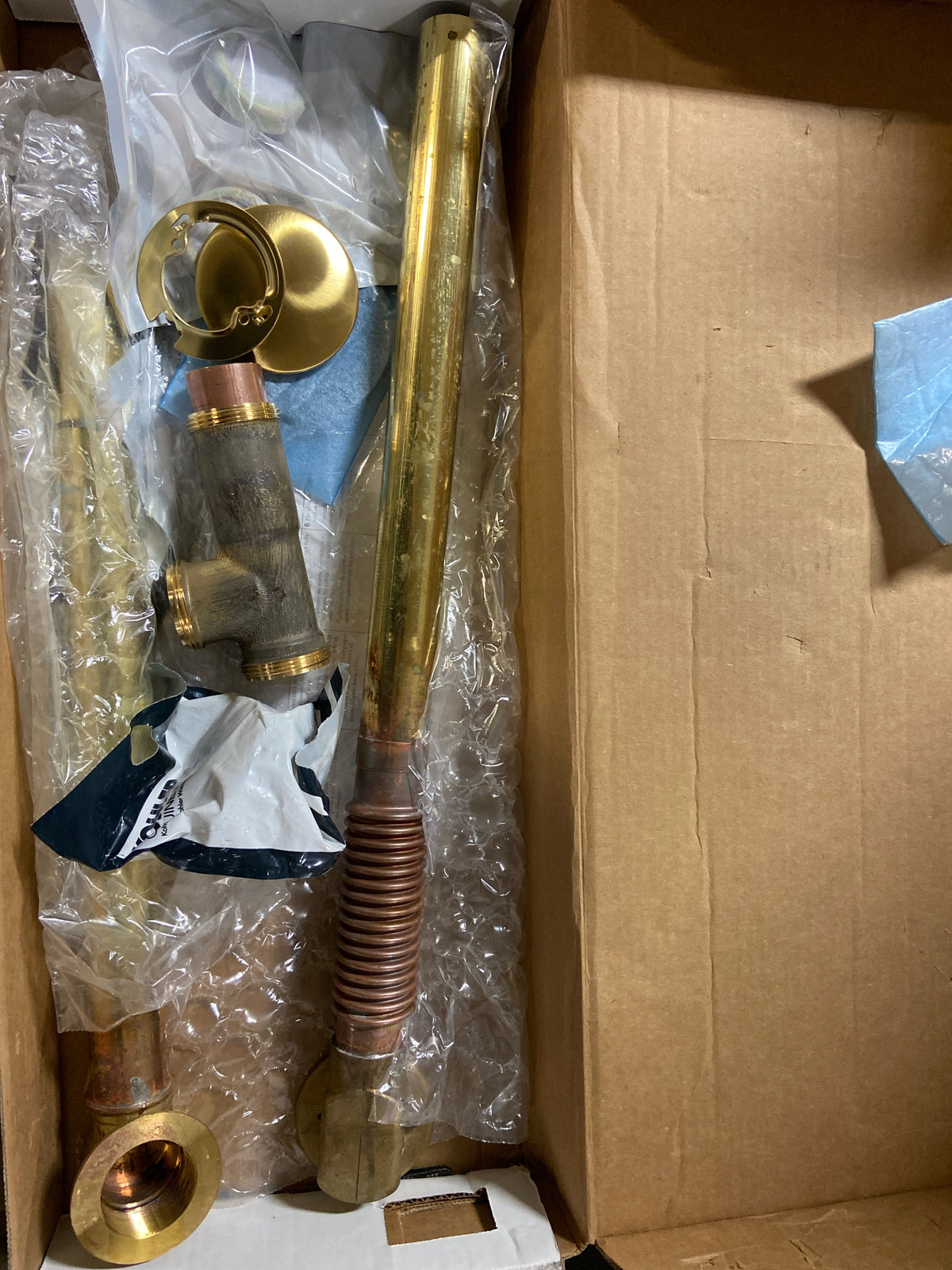 KOHLER Clearflo Brass Toe Tap Bath Drain