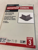 Everbilt EVBWPOC2PK Watershield Shower System Pre-Formed 90° Waterproofing Outside Corners (2-Pack)