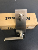 Kwikset 971HFLSQF-15 Halifax Interior Trim Lever with Full Square Rosette for Single Cylinder Keyed Entry Handlesets with SmartKey Technology - Satin Nickel