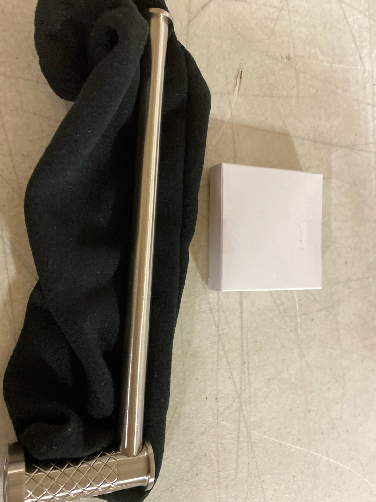 Rohl TE25WTHSTN Tenerife 8" Towel Bar - Satin Nickel