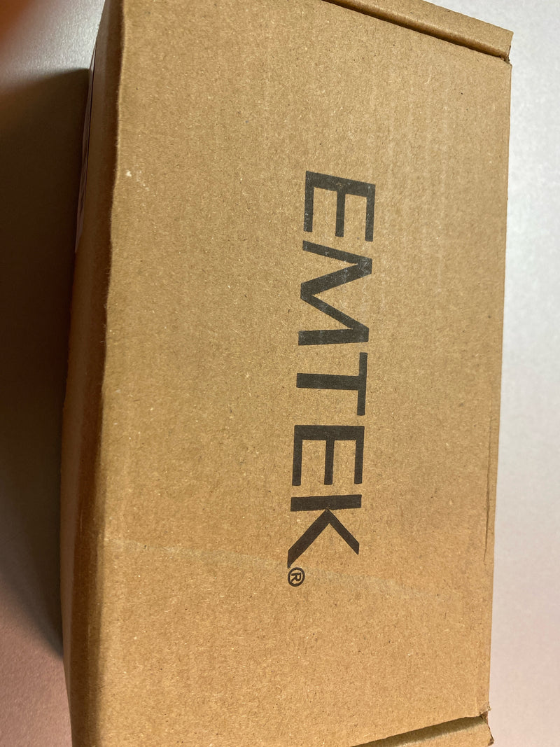 Emtek 8131PUS19 Providence Passage Door Knob Set with Quincy Rose from the Classic Brass Collection - Flat Black