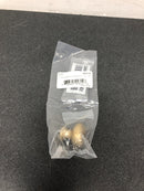 Emtek 86037US4 Arts and Crafts 1-1/4 Inch Mushroom Cabinet Knob - Satin Brass