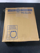 Jones Stephens C3B5R201 Round Closed-Front Toilet Seat and Lid - N/A