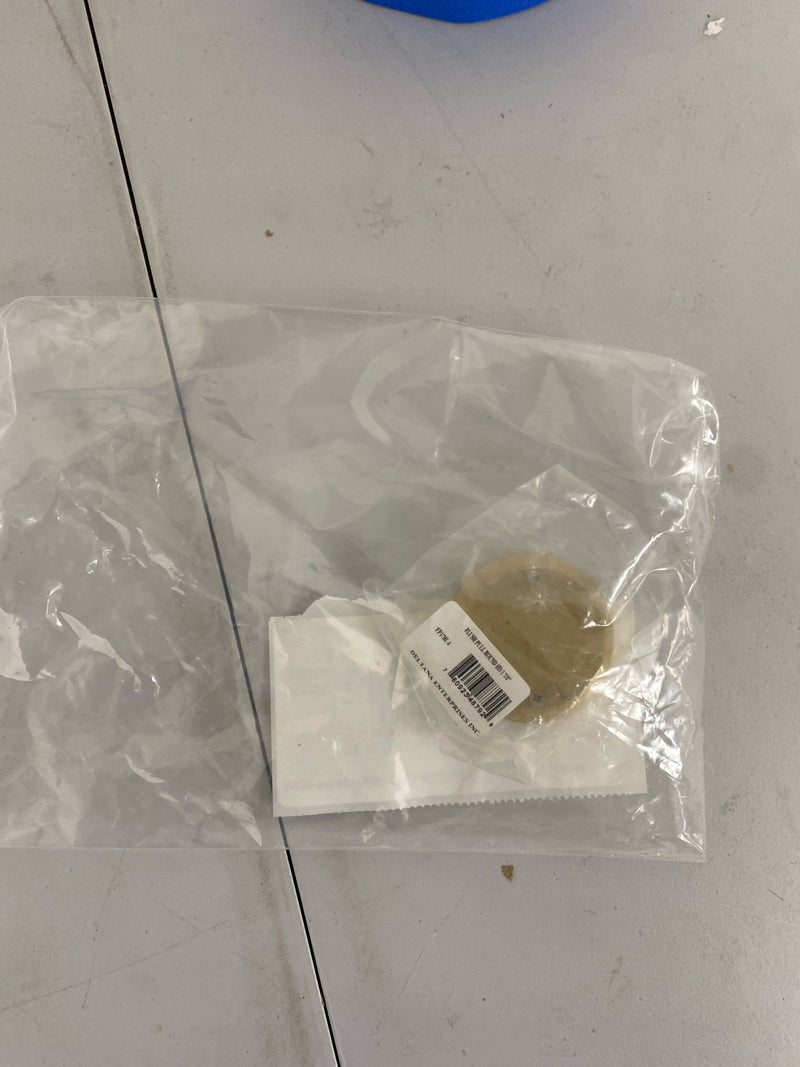 Deltana FP178U4 1-7/8" Diameter Solid Brass Round Flush Sliding Door Pull - Satin Brass