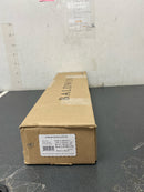 Baldwin EESANxCONCQE055 Santa Cruz Full Plate Single Cylinder Keyed Entry Handleset with Interior Contemporary Knob and Emergency Egress Function - Lifetime Polished Nickel