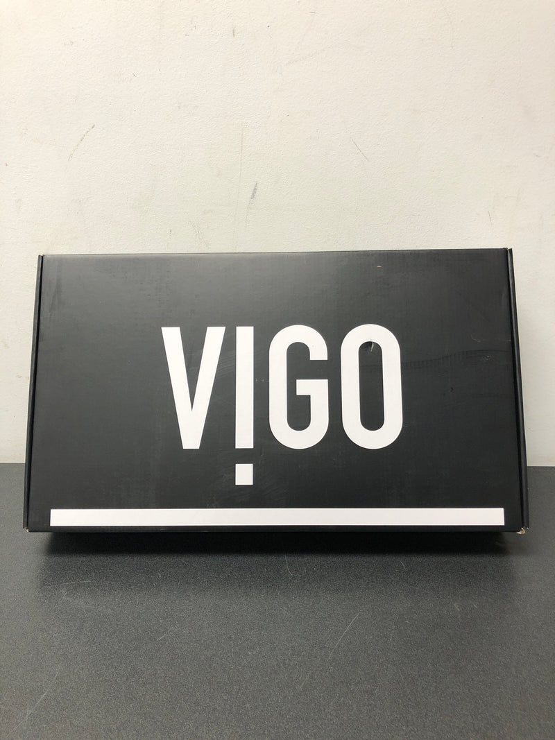 Vigo VG03029CH Gotham 1.2 GPM Vessel Single Hole Bathroom Faucet - Chrome