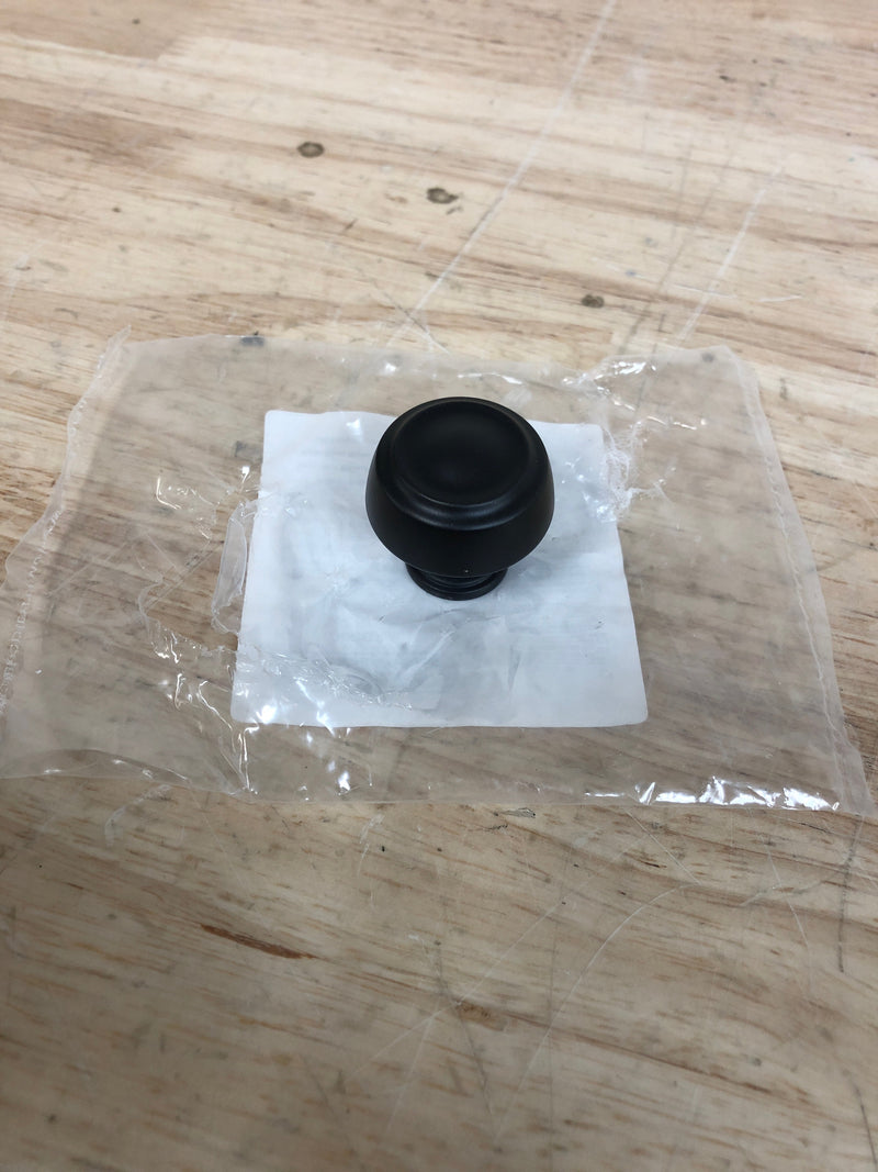Amerock BP53700BBR Kane 1-3/16 Inch Mushroom Cabinet Knob - Black Bronze