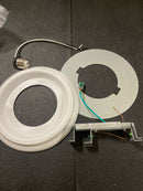 Westinghouse 0101100 6" Recessed Light Conversion Kit for Ceiling Light Fixtures - White