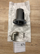 Grohe 28672000 Wall Supply Elbow with 1/2" Threaded Connection - Starlight Chrome