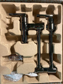 Brizo 62806LF-BNX-L Kintsu 4 GPM Wall Mounted Single Hole Pot Filler with Lever Handle - Lumicoat Black Onyx