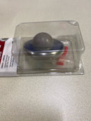 Tell Tell Stainless Steel Satin Chrome Silver Wall Door Stop Mounts to wall 2-1/2 in.