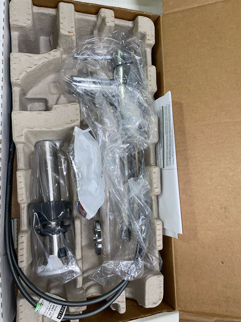 Delta 559LF-MPU Trinsic Single Hole Single-Handle Bathroom Faucet with Metal Drain Assembly in Chrome