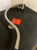 Seachrome 30" Left Handed Pismo Grab Bar with Toilet Paper Holder Bar, Polished Finish