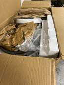 Hunter 52618 Overton 72" 10 Blade LED Indoor / Outdoor LED Ceiling Fan with Wall Control - Matte Black