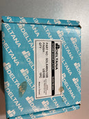 Deltana SDLS480U10B Privacy Tubular Screen Door Handleset with Rectangular Rose - Oil Rubbed Bronze