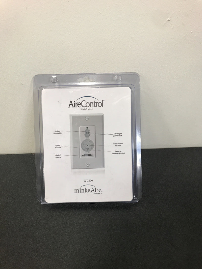 Minka Aire 6-Speed Off-White Wall-Mount Ceiling Fan Remote Control