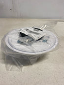 Signature Hardware SH439001WH PVC Shower Drain Flange Coupling