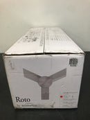MinkaAire Roto 52" 3 Blade Energy Star Indoor Ceiling Fan with Wall Control Included