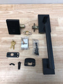 Kwikset San Clemente Single Cylinder Keyed Entry Handleset with SmartKey, Exterior Only