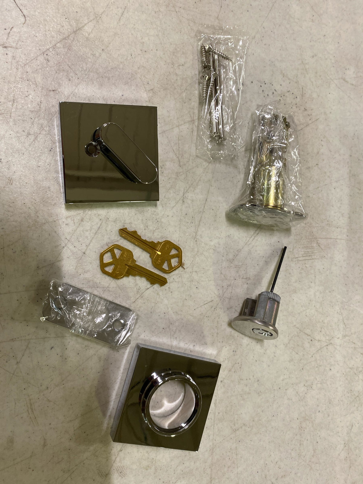 Miseno MLK1228 Lorton Single Cylinder Keyed Entry Deadbolt - Chrome