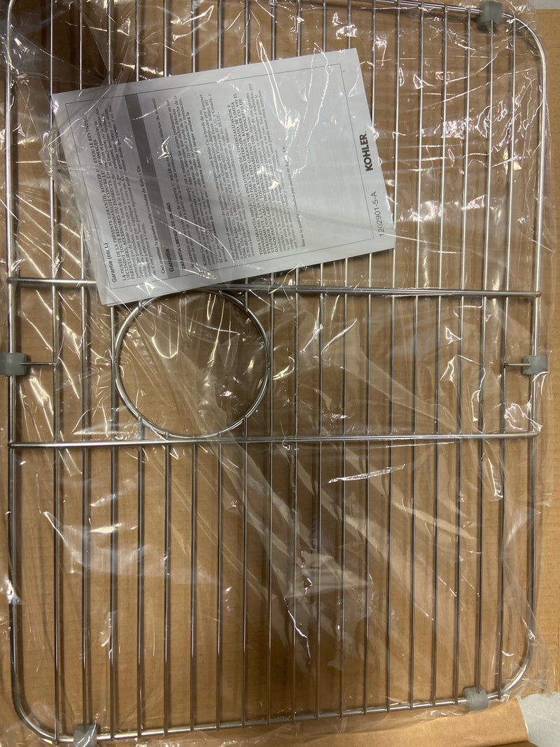 Kohler K-6391-ST Basin Rack for Kohler Undertone and Preserve Series Sinks - Stainless Steel