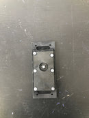 Baldwin PD006102KT Santa Monica Style Pocket Door Interior Privacy Trim from the Estate Collection - Oil Rubbed Bronze