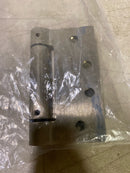Deltana DSH4R515A Steel Self Close Spring Hinge| 4" x 4" x 5/8" Radius| Single - Antique Nickel