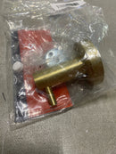Sure-Loc LG-RH1 SB Lugano Single Hook Robe Hook - Satin Brass
