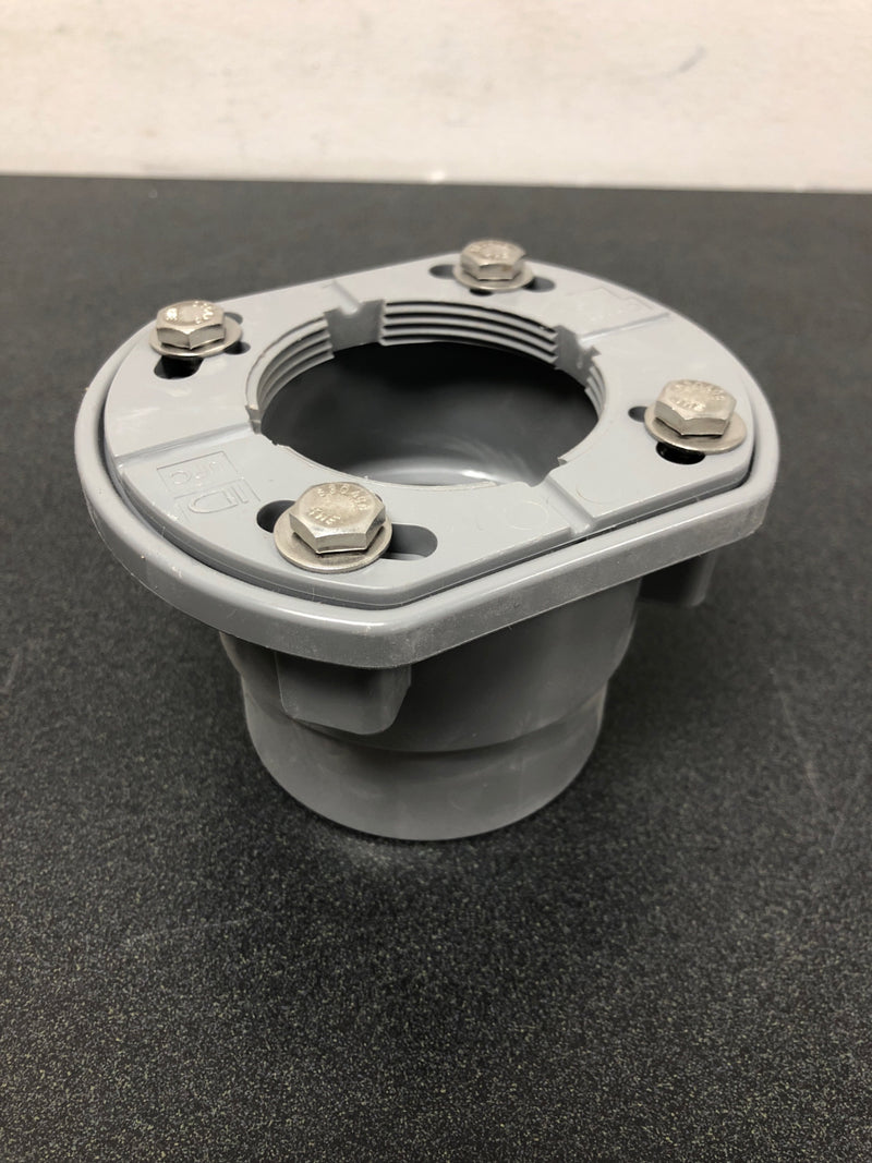 Infinity Drain CDP 22 Clamp Down Drain PVC 2" Throat, 2" Outlet - N/A