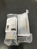 Amerock BP3657326 Edge Pull 3-3/4 Inch Long Finger Cabinet Pull - Polished Chrome