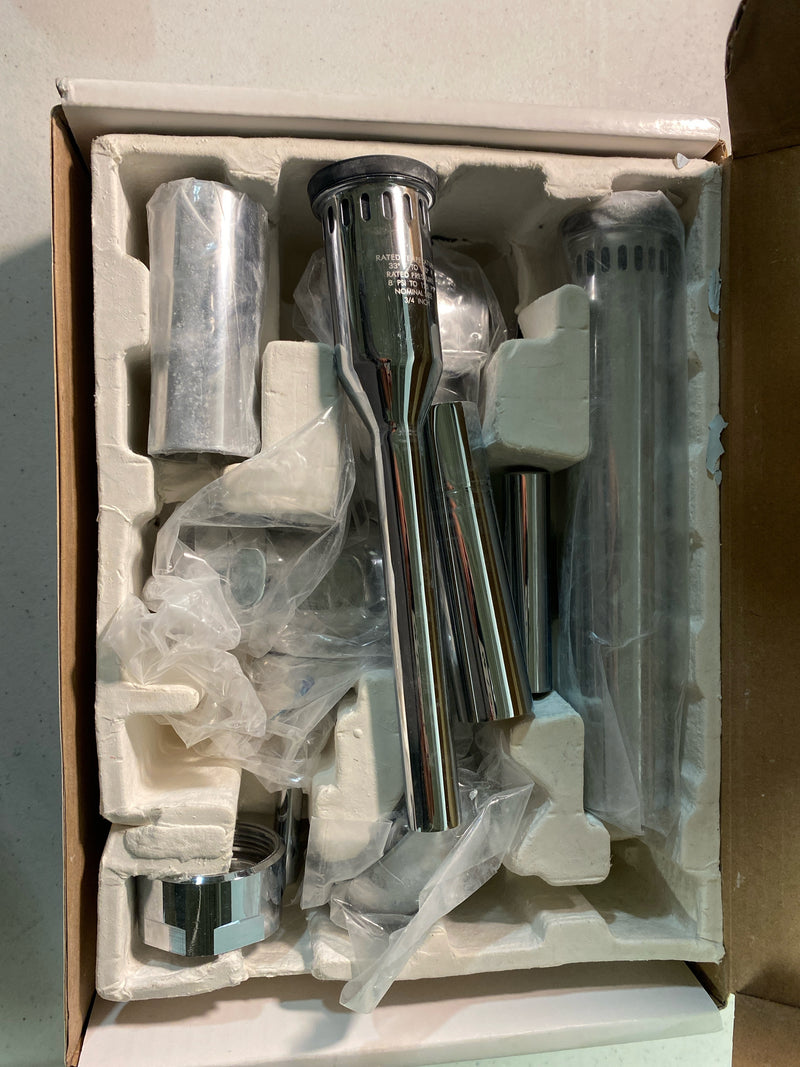 Kohler K-76322-CP Primme 1.6 GPF Manual Toilet Flushometer with Top Spud - Polished Chrome