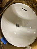 Kohler K-14800-0 Vox 15-1/2" Vessel Sink with Overflow - White