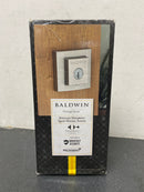 Baldwin 380SDB15S Spyglass Single Cylinder Deadbolt from the Prestige Collection - Satin Nickel