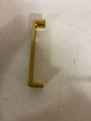 Sietto P-2000-6-G-SB Fusion 6 Inch Center to Center Handle Cabinet Pull - Gunmetal / Satin Brass