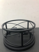 FEMILA 12inch Ceiling Light Fixture, 2-Light Farmhouse Flush Mount Lighting Fixture, Metal Frame in Black Finish for Bedroom, Kitchen, Foyer, Laundry, 4FD20-F BK