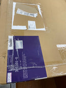 Oxygen Lighting 3-1101-0 Galaxy 36" W x 24" H Modern Rectangular Frameless Bathroom Wall Mirror with LED Lighting - N/A