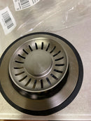 Franke 906SN 3-1/2" Universal Sink Strainer Drain Basket - Satin Nickel
